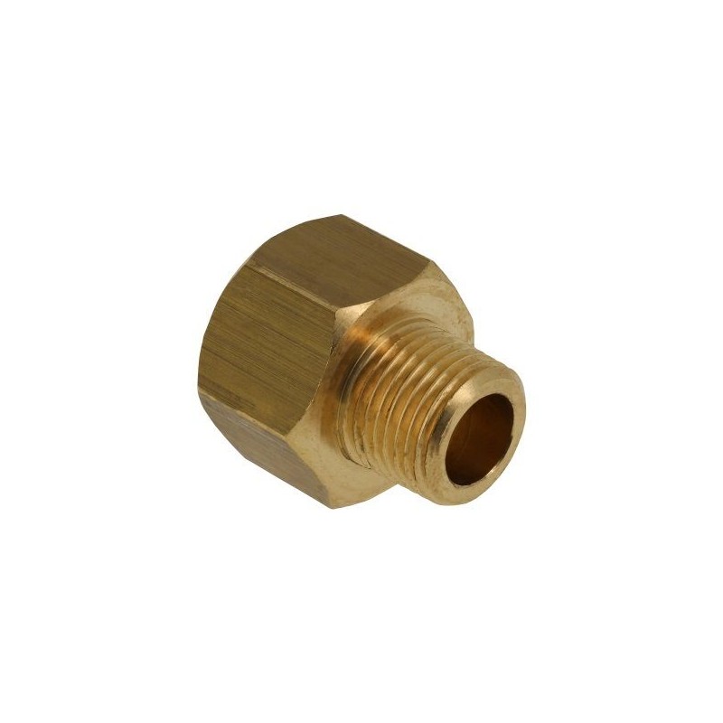 BONFIX Draad messing neusstuk 1" bi. x 1/2" bu. conisch