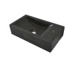 Raw fontein rechts 40x22x10 cm hardsteen gezoet