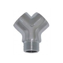 Y-stuk 1/2" bi x 1/2" bt x 1/2"bi chroom