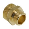 BONFIX Draad messing verloopnippel 1/2" x 1/4" bu.dr.