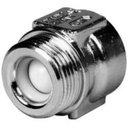 Watts keerklep NN-3/4" chroom