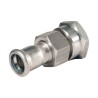 BONFIX M-press RVS-water 3-del. koppeling vlakdichtend 3/4" bi. x 15mm