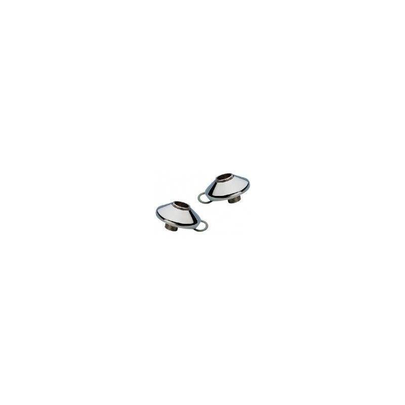 Wiesbaden S-koppeling 1/2" x 3/4" - 2 stuks