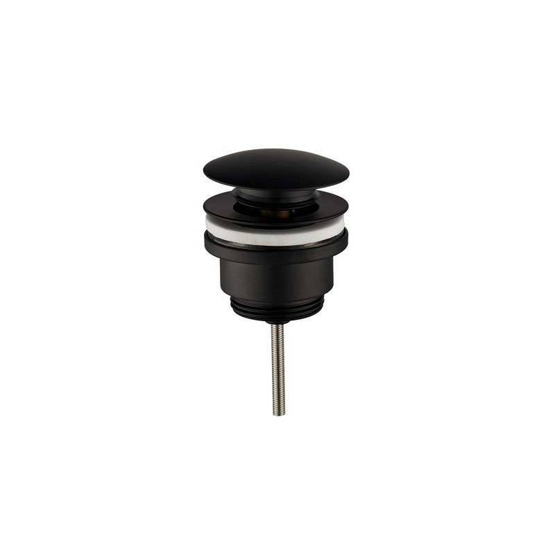 UniMatch clickwaste afvoerplug 5/4" mat zwart