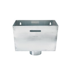 RHEINZINK Vergaarbak Trapezium 80mm walsblank