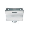 RHEINZINK Vergaarbak Trapezium 80mm walsblank