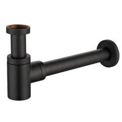 UniMatch fonteinsifon 5/4" x 32 mm mat zwart