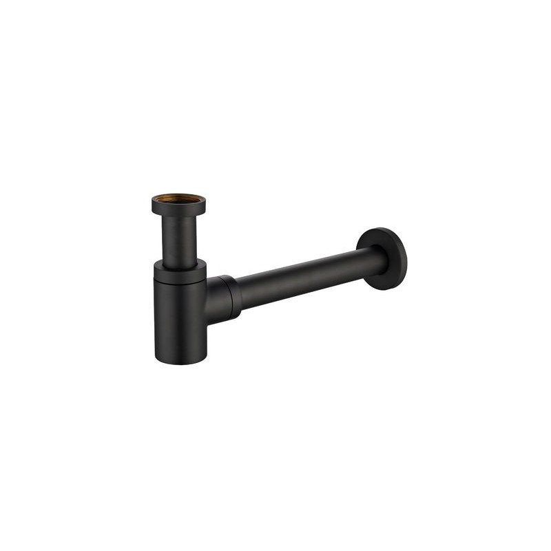 UniMatch fonteinsifon 5/4" x 32 mm mat zwart