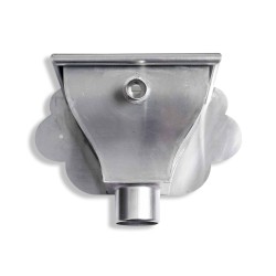 RHEINZINK Vergaarbak Oud Hollands walsblank 80mm