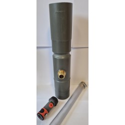 RHEINZINK hemelwateropvang / regentonvuller Ø80 mm Graphite-Grey