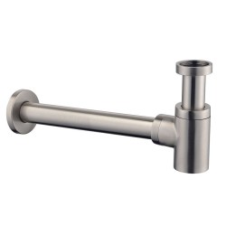 UniMatch fonteinsifon 5/4" x 32 mm geborsteld staal