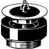 Viega afvoerplug 11/2" 7532M
