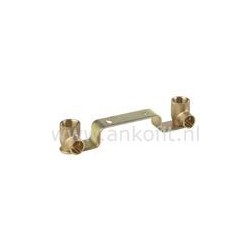 BPE Gemini muurbeugel 3/8" x 12 mm - hoh 120 mm