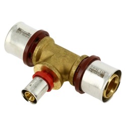 BONFIX Alu-pers verloop T-stuk 32 x 16 x 32 mm
