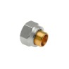 BONFIX 2-delige koppeling chroom M24 x 15 mm soldeer