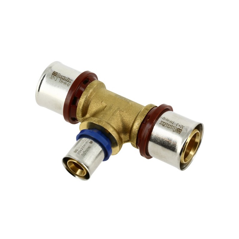BONFIX Alu-pers verloop T-stuk 32 x 20 x 32 mm