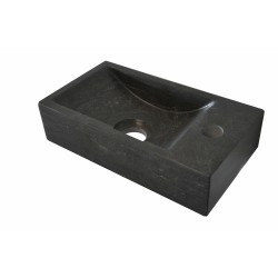 Raw fontein rechts 36x18x9 cm hardsteen gezoet
