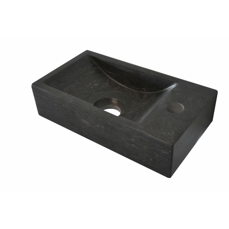 Raw fontein rechts 36x18x9 cm hardsteen gezoet