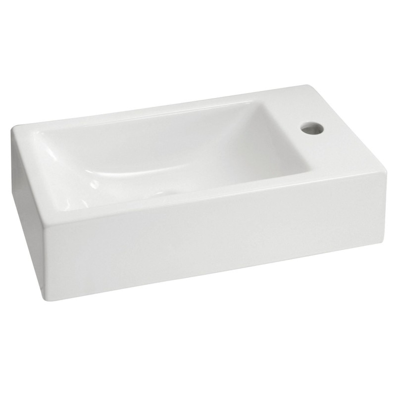 Metis fontein 50 x 30 x 13 cm keramiek glans wit