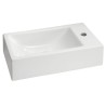 Metis fontein 50 x 30 x 13 cm keramiek glans wit