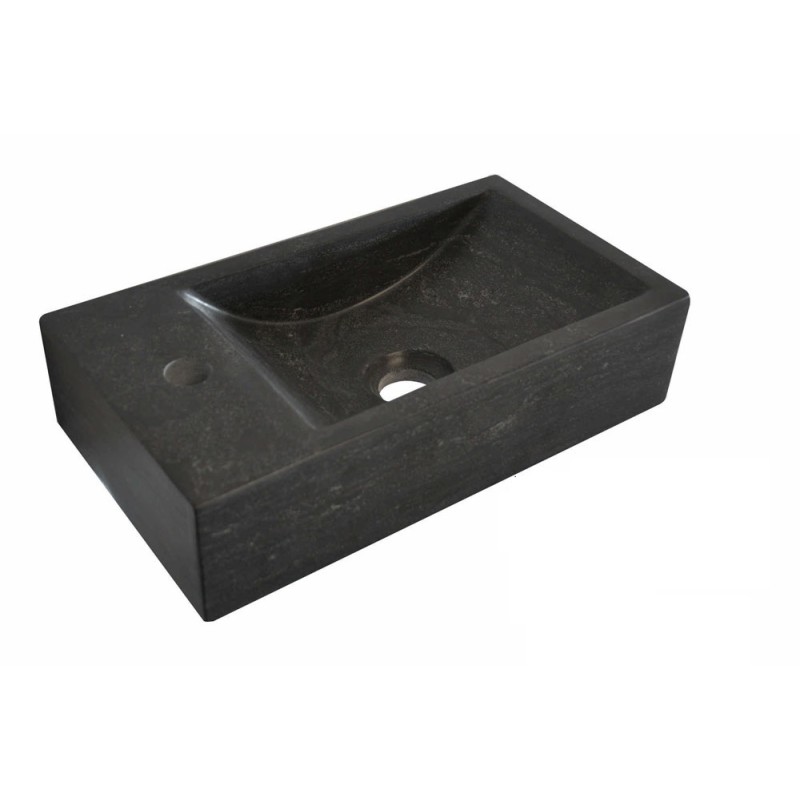 Raw fontein links 40x22x10 cm hardsteen gezoet