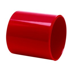 lijmmof tbv verlengen 110mm Rood