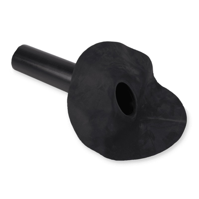 BossCover Roof HWA PE met EPDM slabbe dia 75 mm x 300 mm 45°