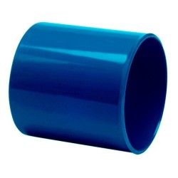 lijmmof tbv verlengen 75mm Blauw