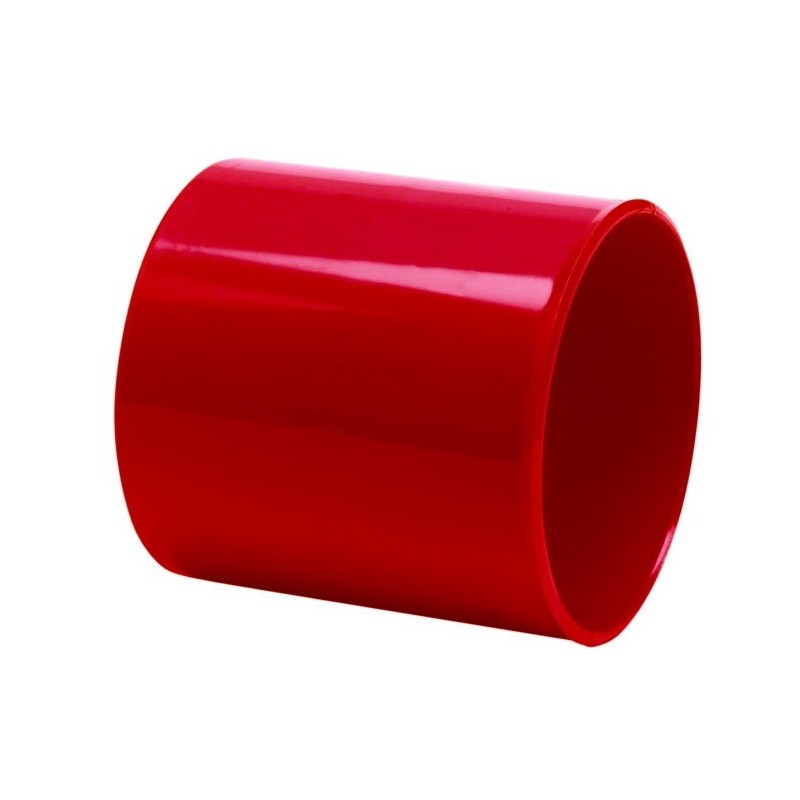 lijmmof tbv verlengen 75mm Rood