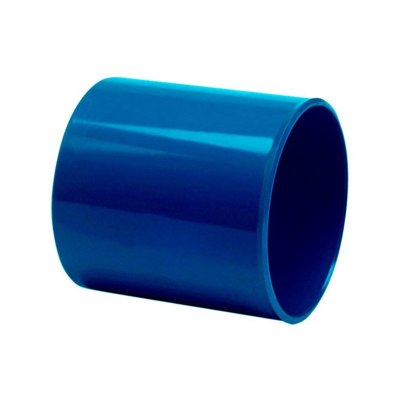 lijmmof tbv verlengen 50mm Blauw