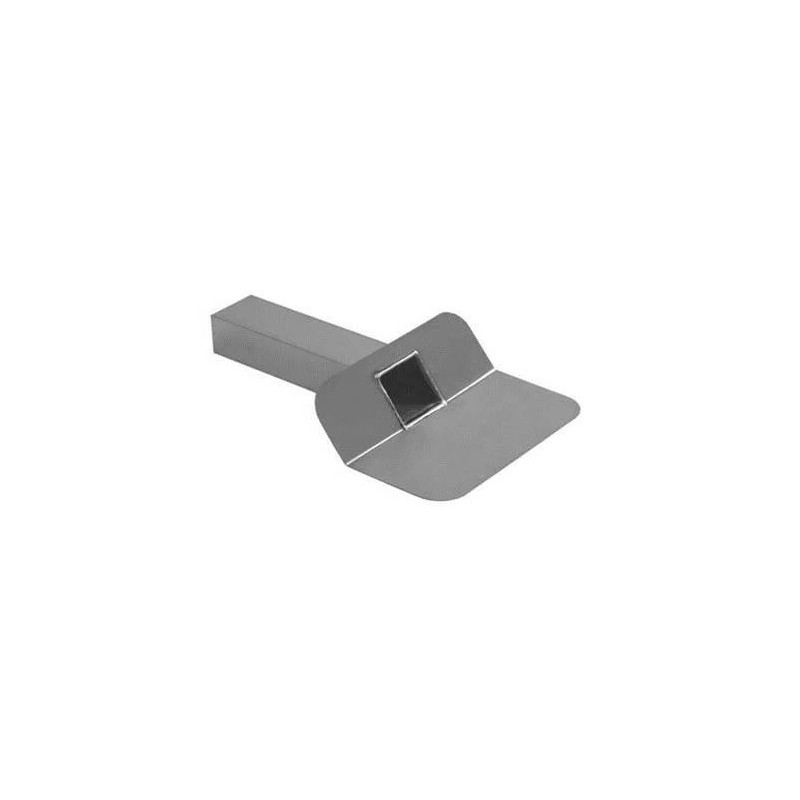 aluminium afvoer SU 6 x  8 open, kp