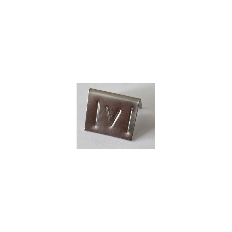 lood-voegklem RVS p /doos (100st)