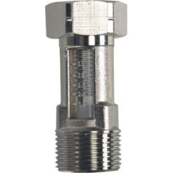 VTE retourflowmeter 3/4" euroconus