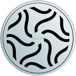 ACO Showerdrain Easyflow designrooster rond Hawaii Easyflow