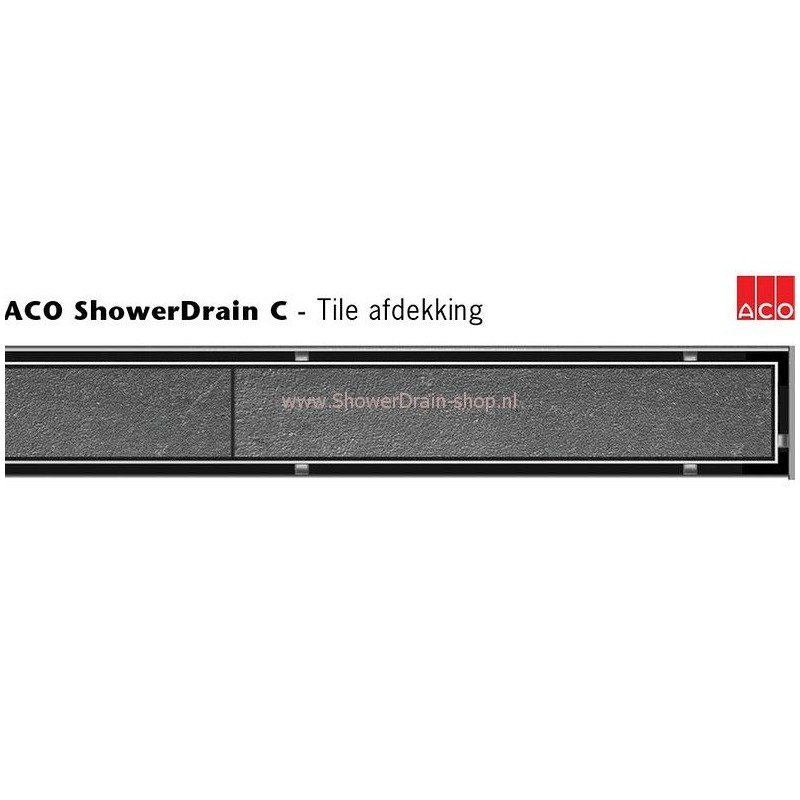 ACO Showerdrain C douchegoot rooster Tegel (max. 10mm) 1085 mm