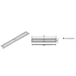 ACO FlexDrain E douchegoot  787 VF