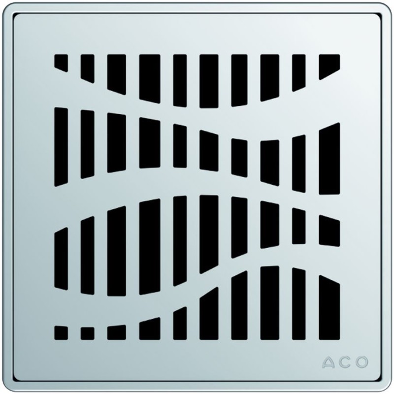 ACO Showerdrain Easyflow designrooster vierkant Forest
