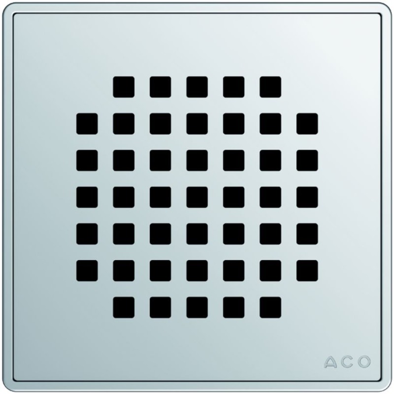 ACO Showerdrain Easyflow designrooster vierkant Quadrato