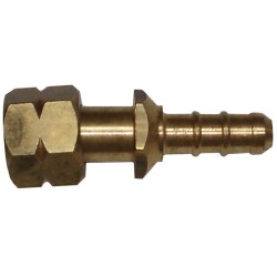 Doorstroombegrenzer 3/8" L bi x slangpilaar