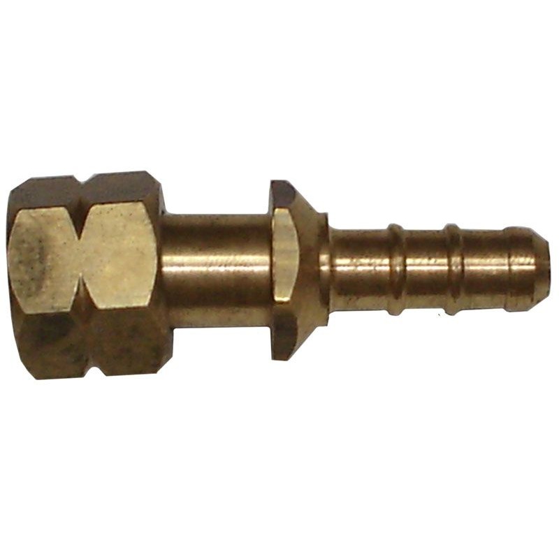 Doorstroombegrenzer 3/8" L bi x slangpilaar
