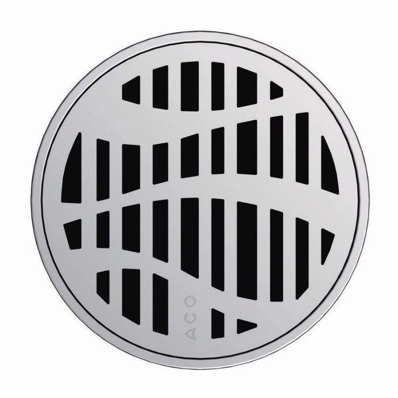 ACO Showerdrain Easyflow designrooster rond Forest Easyflow