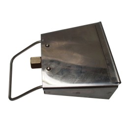 Breedbrander RVS 140mm