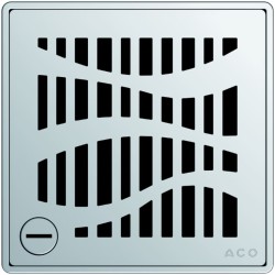 ACO Showerdrain Easyflow designrooster vierkant Forest vergr