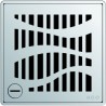 ACO Showerdrain Easyflow designrooster vierkant Forest vergr