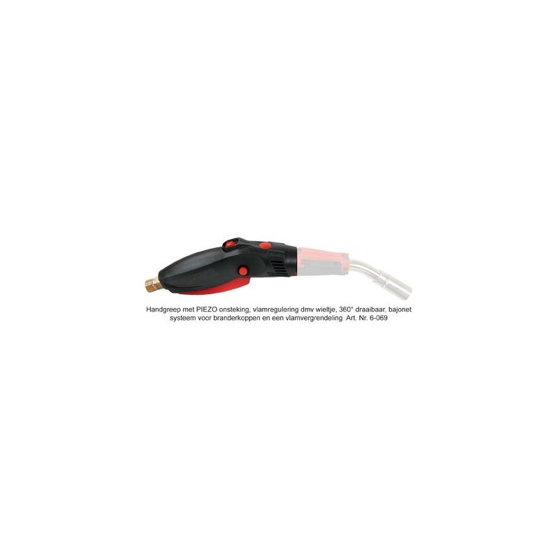 Handgreep PIEZO ontsteking