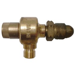 Drukregelaar instelbaar 0-2bar Benegas (pol) x 3/8"buitendraad