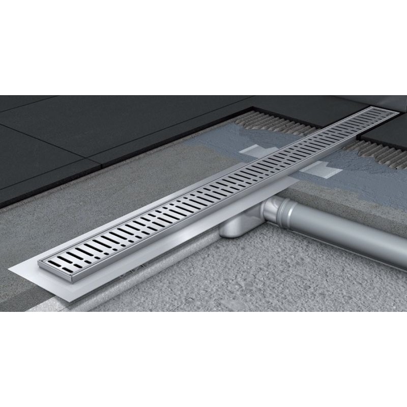 ACO Showerdrain C douchegoot vloerflens laag 885 mm