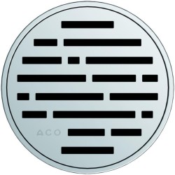 ACO Showerdrain Easyflow designrooster rond Mix Easyflow