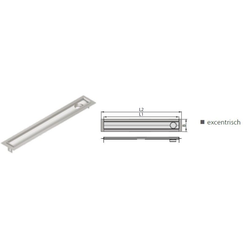 ACO FlexDrain E douchegoot  687 VFE