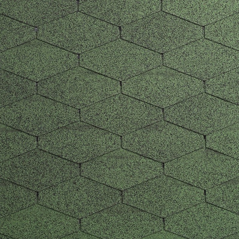 IKO shingle Diamant Plus Amazon Green (03) - 2,00 m2